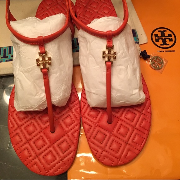 Tory Burch Shoes - Tory Burch Marion quilted sandal/size7 NWOT